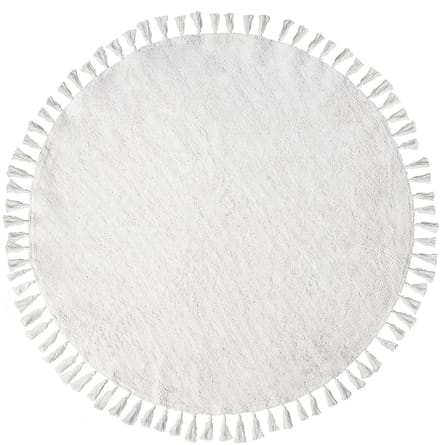 MITSOBI - Vloerkleed - Wit - 120 cm - Katoen