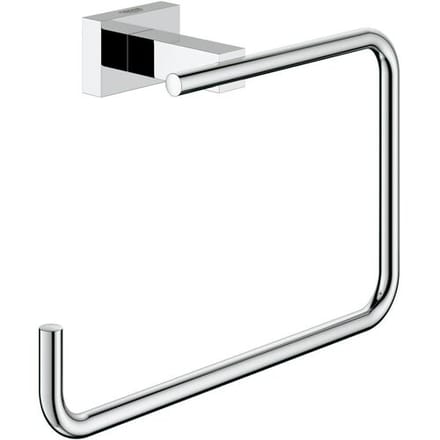 Grohe Essentials Cube towel ring open 40510001
