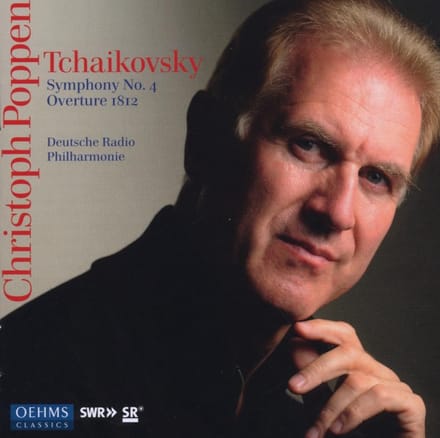 Deutsche Radio Philharmonie, Christoph Poppen - Tchaikovsky: Symphony No.4 | Overture 1812 (CD)