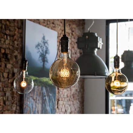 Bailey Spiraled Leslie G125 LED Filament Globe 3.2W Goud - 145017
