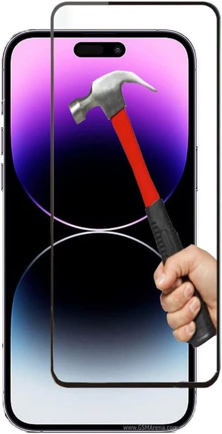 Screenprotector Geschikt voor 14 screenprotector - Beschermglas Screenprotector – Zwart