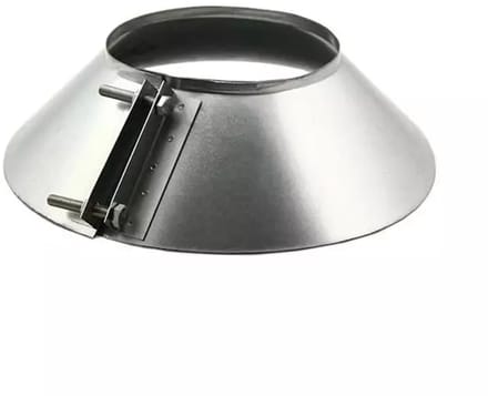 Stormkraag Ã˜ 450mm - Regenrand spirobuis