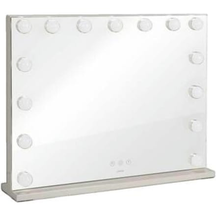 Spiegels Livoo Miroir lumineux DOS207 LED ajustable gris