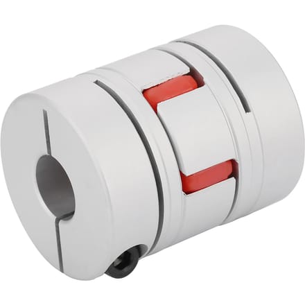1 stuks D40 L50 Flexibele Klauwkoppeling CNC As Spider Stepper Motor Koppeling 14*14mm white