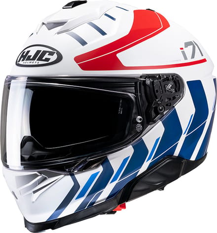 Hjc I71 Simo Wit Rood Mc21Sf Integraalhelm - Helm