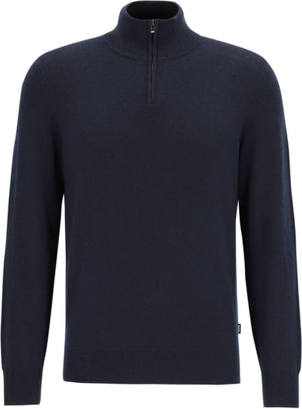 Regular fit schipperstrui van een mix van scheerwol en kasjmier, model 'HEMARLO'