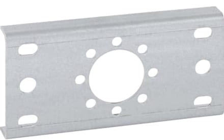 Geberit FlowFit Montageplaat recht, enkel, 601.736.00.1