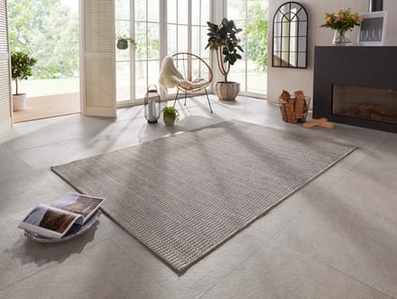 Binnen & buitenkleed - Dreux grijs 200x290