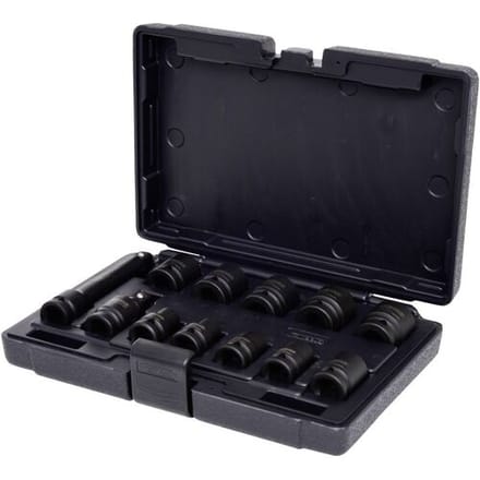 KS Tools 5150112 515.0112 Verwisselbare koppen Zeskant 12-delig