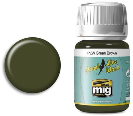 AMMO by Mig Jimenez Modelbouwdecoratie - MIG 1612 PLW Green Brown Effecten potje