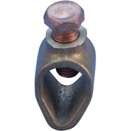 Bronzen Aardstaaf Klem Voor 5/8-3/4 Inch Staven - 158170