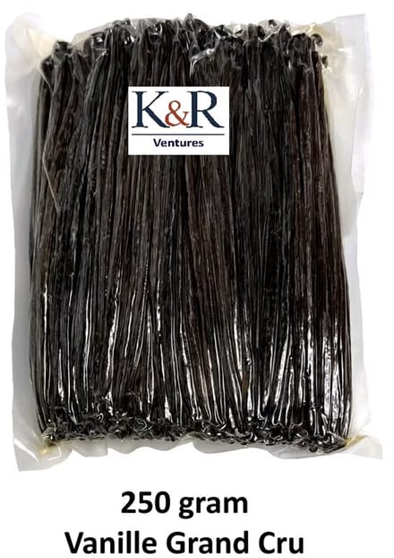 K&R Ventures Bourbon vanillestokjes - 250 g - 14-16 cm