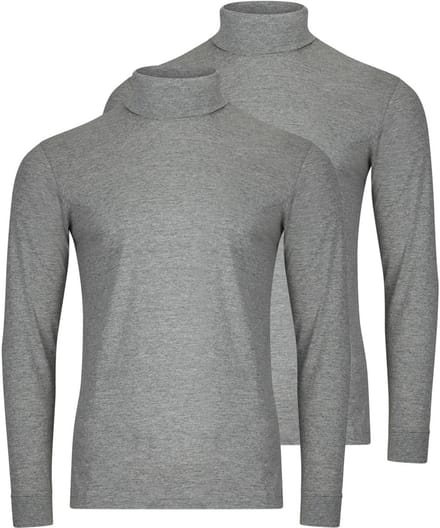 RAGMAN Heren shirt met rolkragen 2 pack Basic