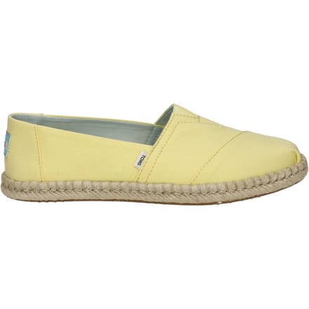 TOMS - maat 39- Alpargata Rope Plant Dye Dames Espadrille - Yellow