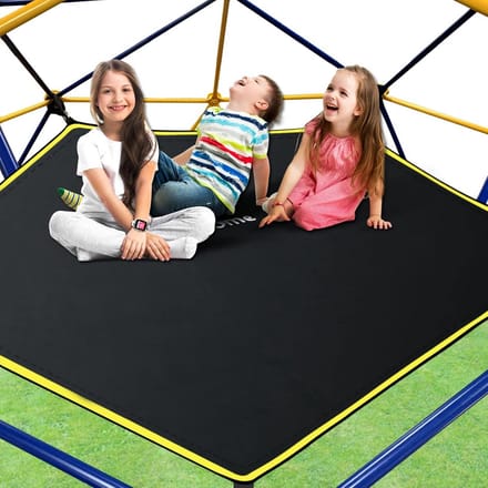 Hangmat met luifel voor klimkoepel 10 x 5 ft 300 lbs