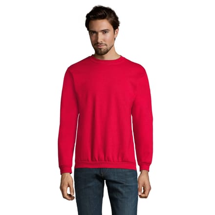 SOLS Heren Spider Ronde Hals Sweatshirt (Rood)