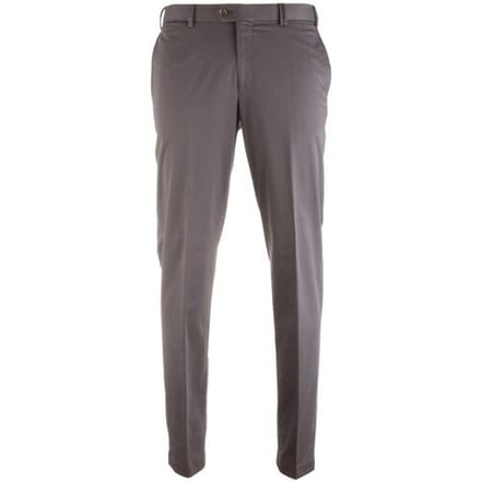 Hiltl Broek Peaker-S Supima Sateen Antraciet / male