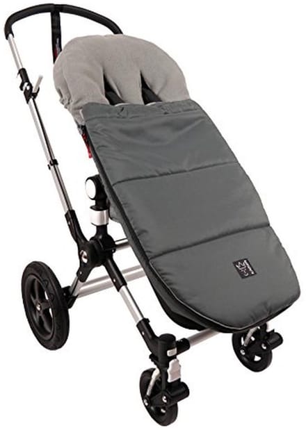 Thermo Fleece Voetenzak Antraciet voor Kinderwagens