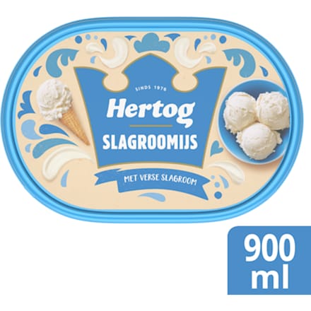 Classic slagroomijs