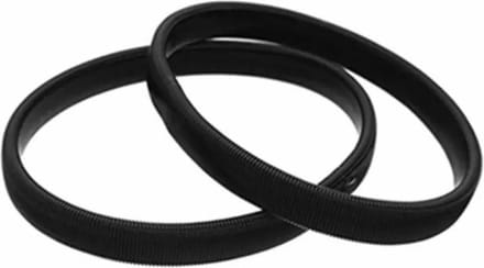 Fako Bijoux® - Mouwophouders - Classic - 20cm - Metaal - Zwart