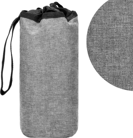 Springos Opbergmand - Opberghoes - Opbergtas - Organizer - Mat - Handvat - Grijs