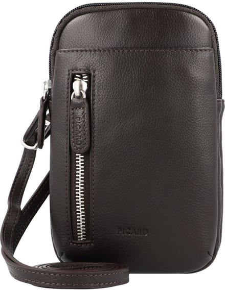 PICARD Schoudertas Milano Crossbody Bag Cafe Donkerbruin