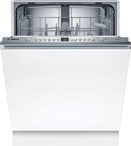 BOSCH SBV26AX01F SER2 volledig geïntegreerde vaatwasser - 12 couverts - Inductie - L60cm - 48 dB - Wit