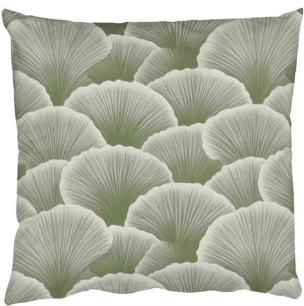 Sierkussens - Kussentjes Woonkamer - 60x60 cm - Waaier - Blad - Groen