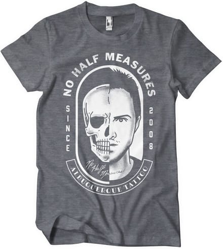 Breaking Bad T-shirt No Half Measures T-shirt SP-1-BB025-H70-16