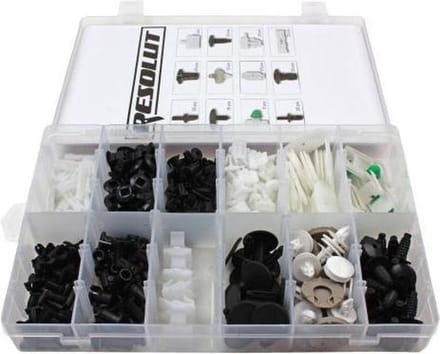 Assortiment bekleding clips voor Volkswagen 255-delig