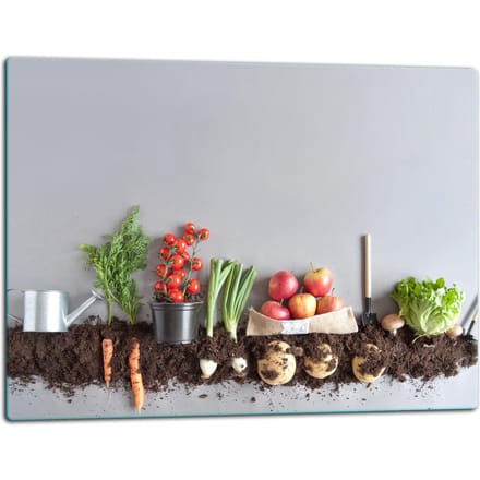TMK ArtDeko - Snijplank - Glas - 52x40cm - Inductieveilig