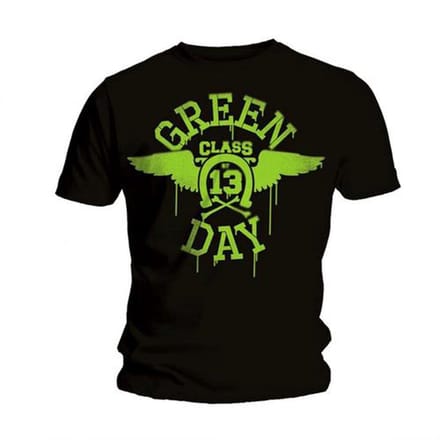Green Day - Neon Black Heren T-shirt - S - Zwart