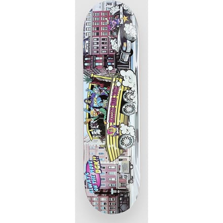 DGK Hood Tours Twin Tail Mazzari 8.25" Skateboard Deck oranje