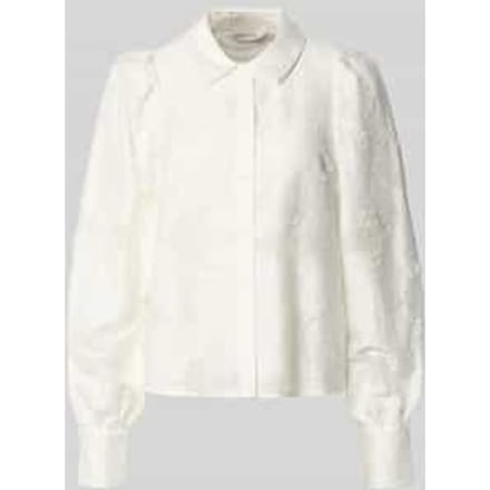 Overhemdblouse van lyocellmix model 'Orkidea'