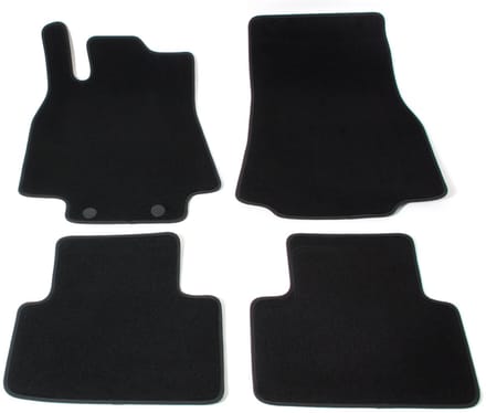 Automatten voor Mercedes A-Klasse W169 (2004-2012) - 4-delig - Velours