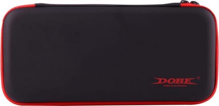Dobe Aerocase Etui Hoes geschikt voor Nintendo Switch - Switch OLED Zwart-Rood