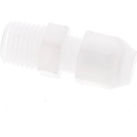 4x6mm & R1/4'' PP rechte slangkoppeling met buitendraad 10bar/145psi [2 stuks].