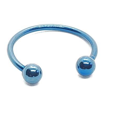 Blauw - Septum / Neus / Tragus / Lip Piercing