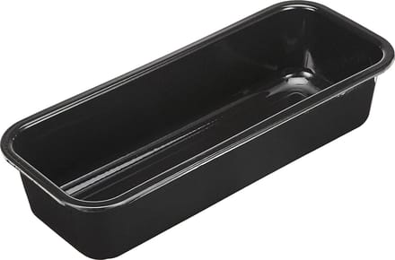 Westmark Cake-/broodbakvorm, binnenmaat: 30 cm, emaille, zwart, 33872270
