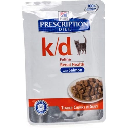 Hills Prescrip. Diet Feline Kd Salmon 85g