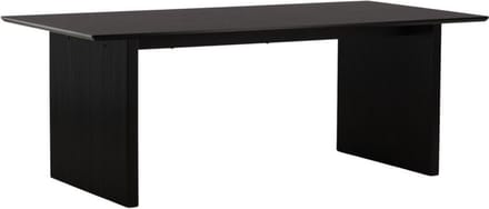 Svea - Tiko rechthoekige eettafel - 200 x 100 cm - zwart