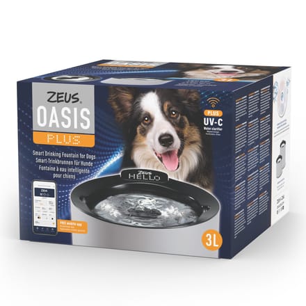 Zeus Oasis Plus Slimmere Drinkfontein 3, l Hond