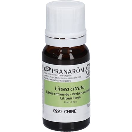 Pranarôm Essentiële Olie Citroen Litsea Bio 10 Etherische olie