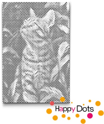 HappyDots DOT Painting Katten 03 20x30cm