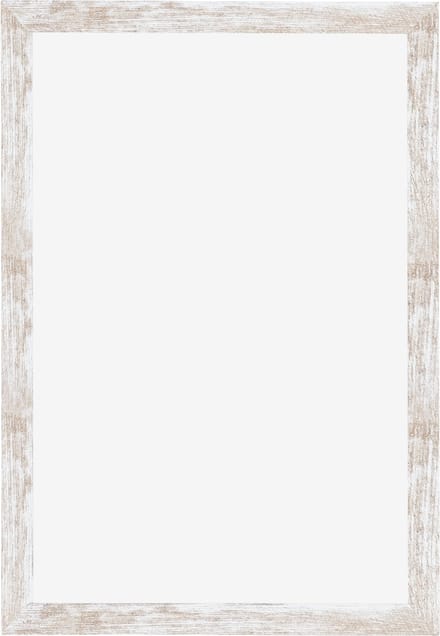 Fotolijst 20x30 cm - MDF - White Wash - Cork