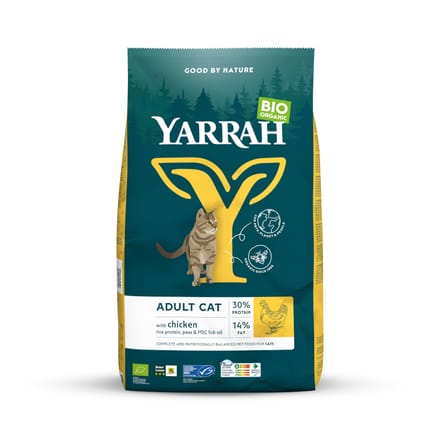 Yarrah - Bio Droogvoer Kat - Kip - Kattenvoer - 800 g