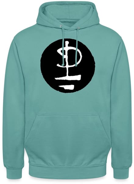 Pink Floyd Logo Zwart Wit Hoodie Unisex