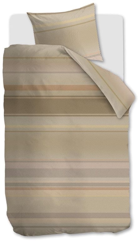 Kardol Beaming dekbedovertrek - Eenpersoons - 140x200/220 - Naturel
