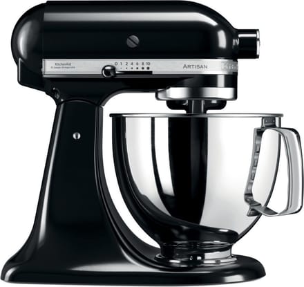 KitchenAid Artisan KSM175PSEOB - Keukenmachine - Onyx zwart