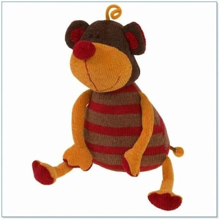 Knuffel - Aap met apengeluid
